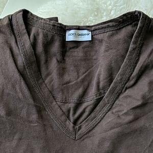 Dolce Gabbana Men Undershirt Brown